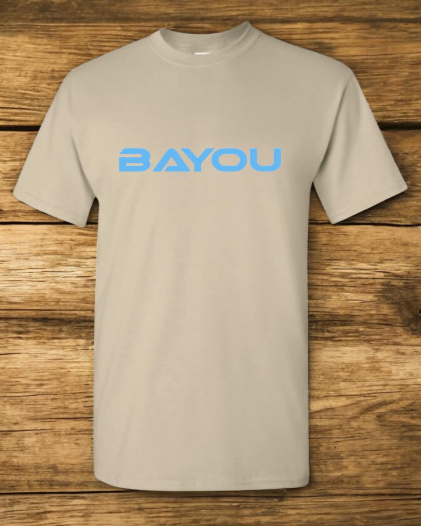 T shirt Bayou (logo bleu)