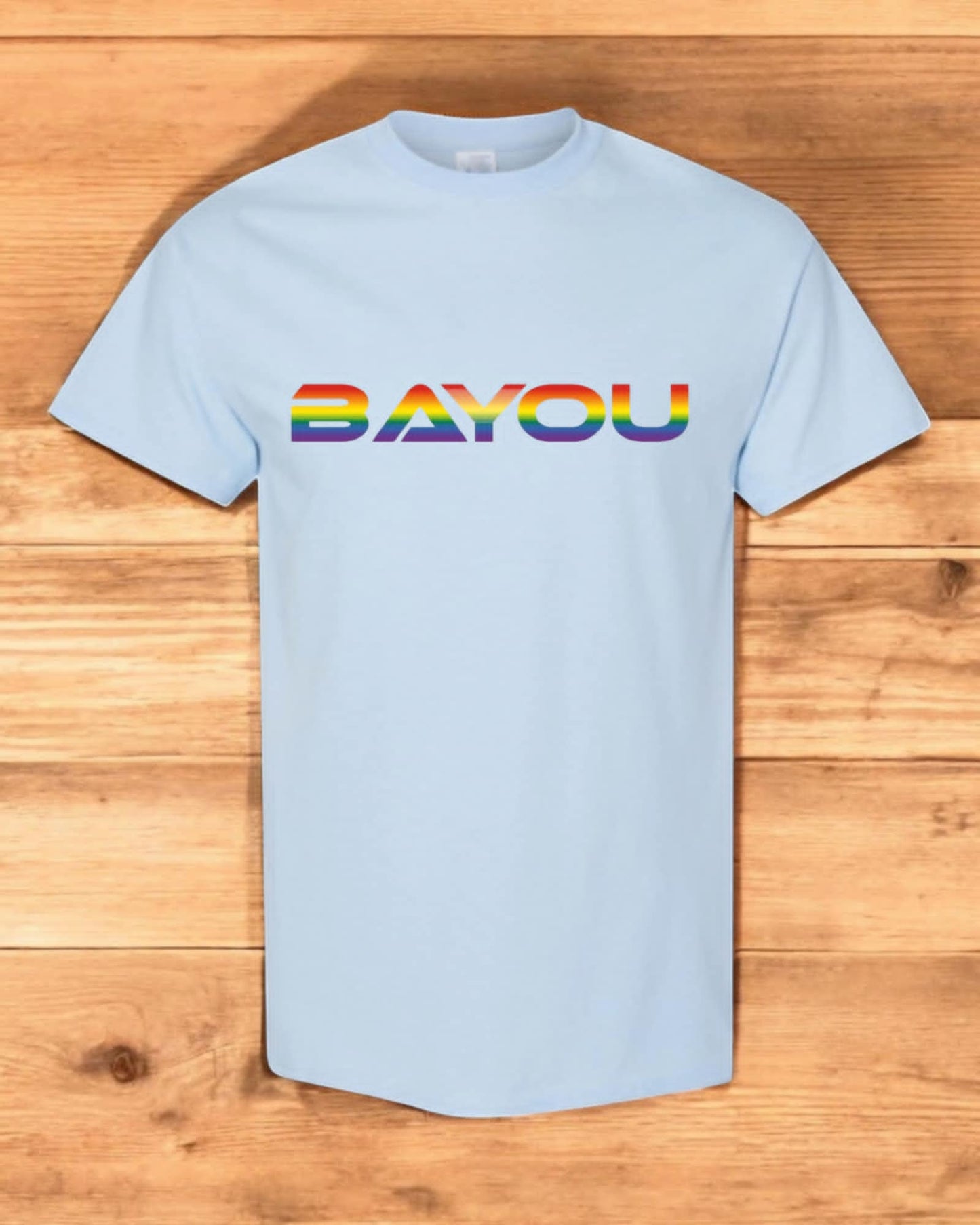 T shirt Bayou (logo pride)