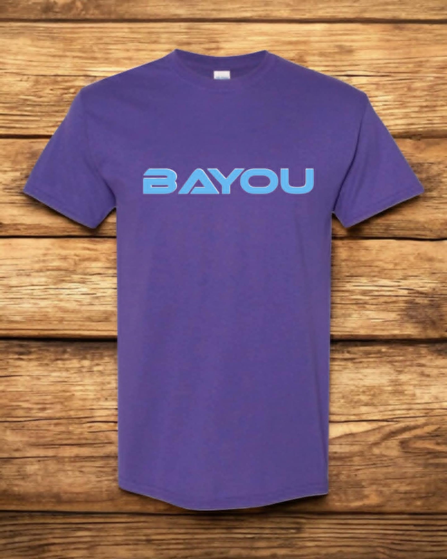 T shirt Bayou (logo bleu)
