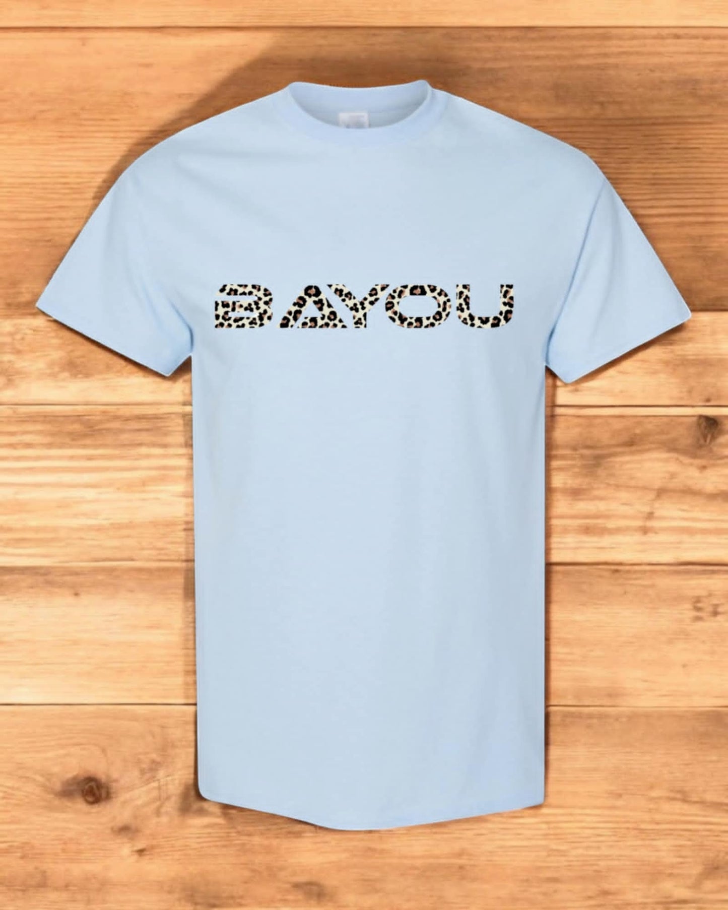 t shirt Bayou (logo leopard)