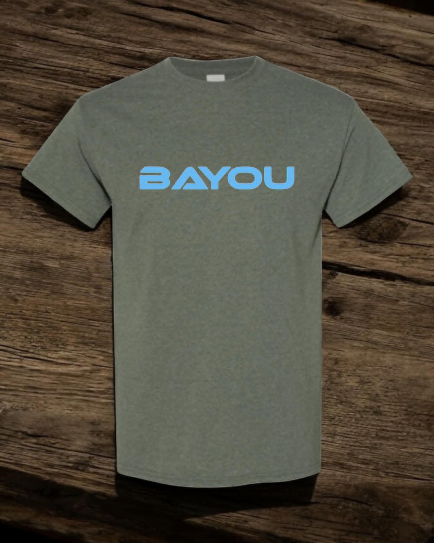 T shirt Bayou (logo bleu)