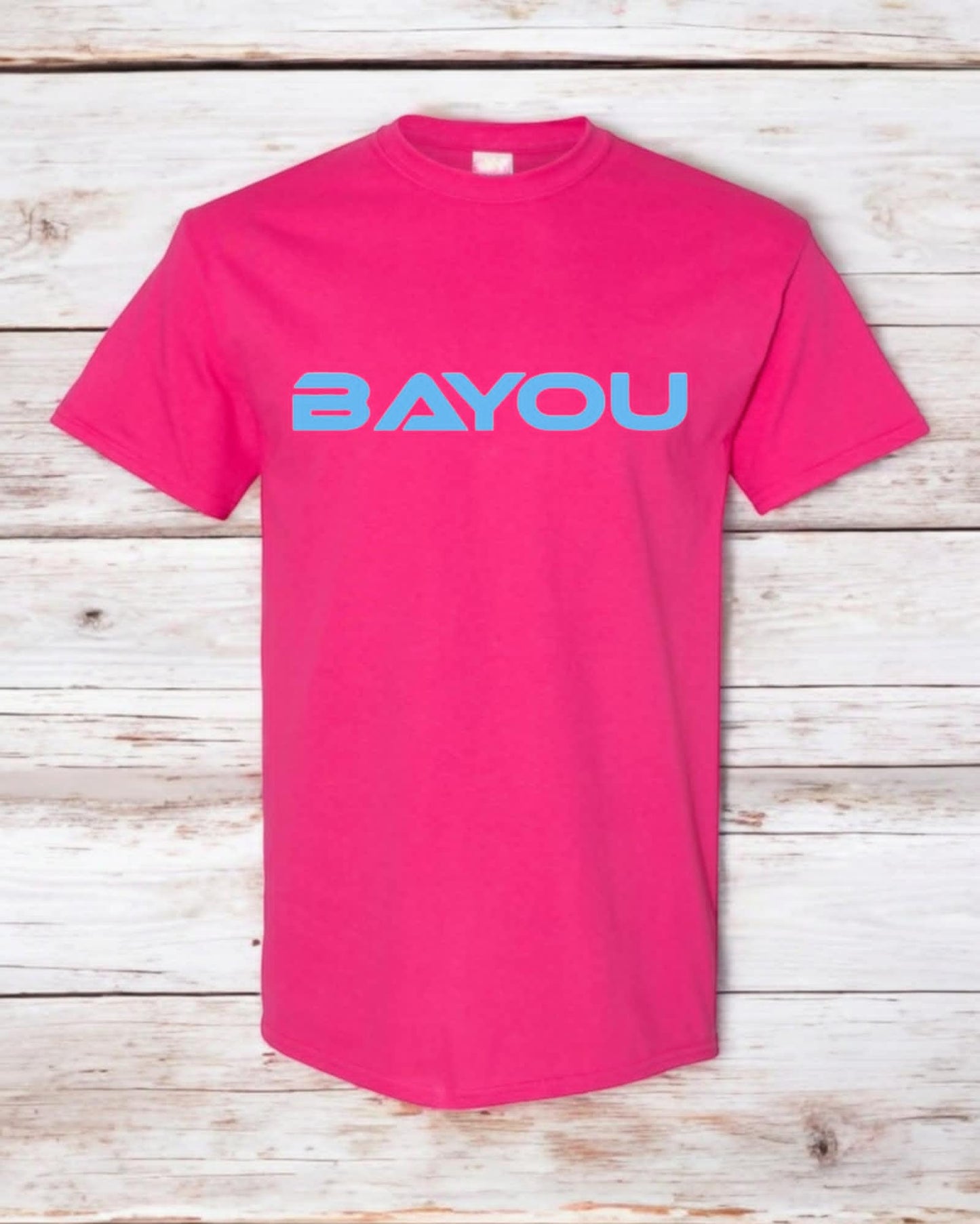 T shirt Bayou (logo bleu)