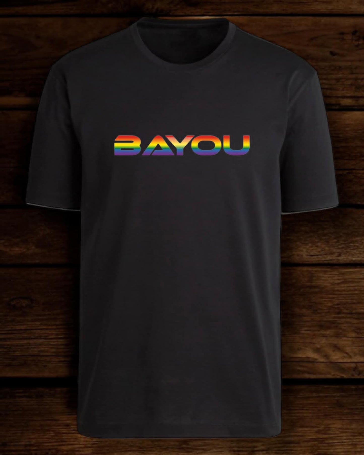 T shirt Bayou (logo pride)