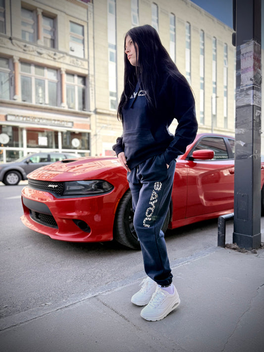 Hoodie Bleu Marin