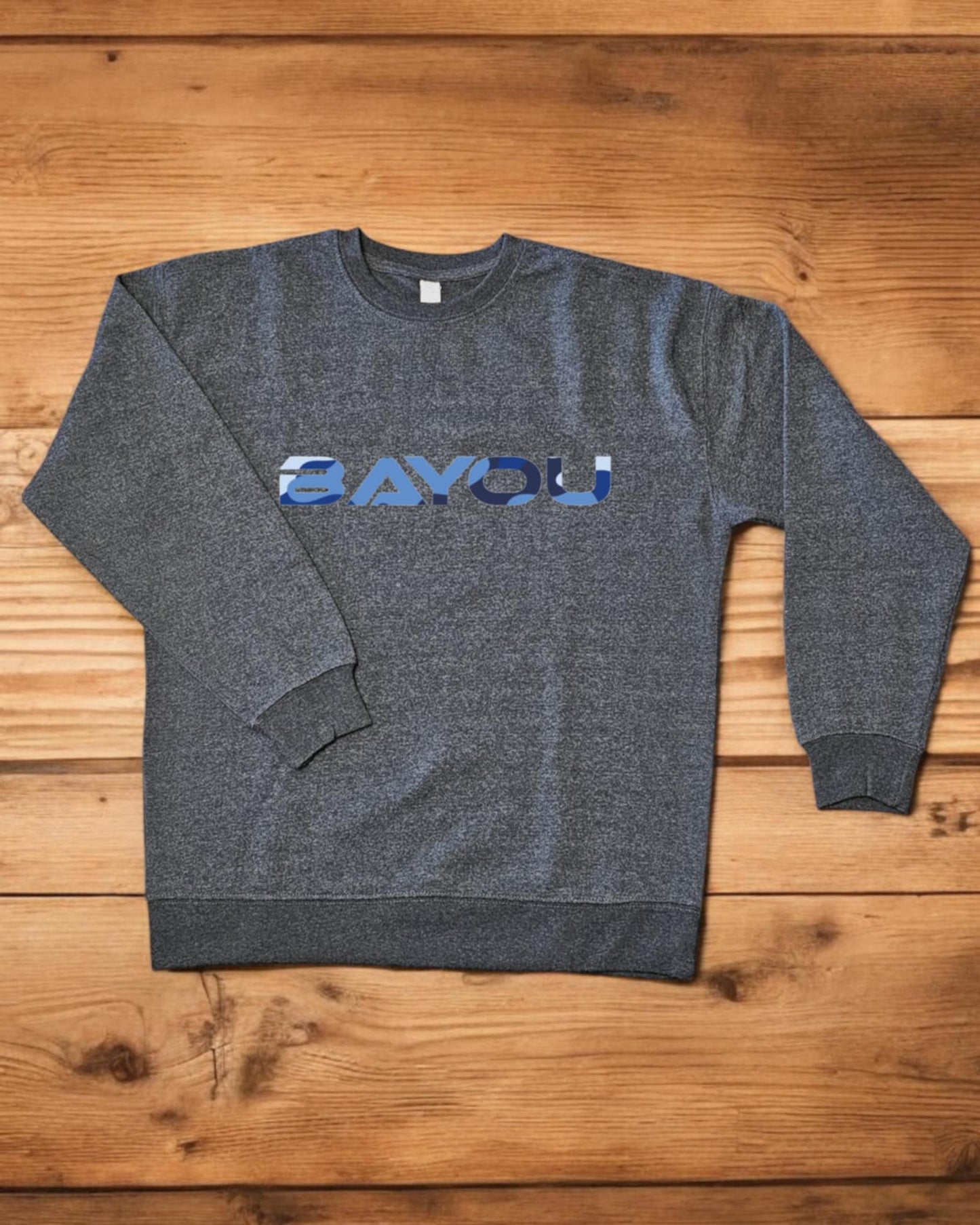 Crewneck Bayou Rose et Charcoal