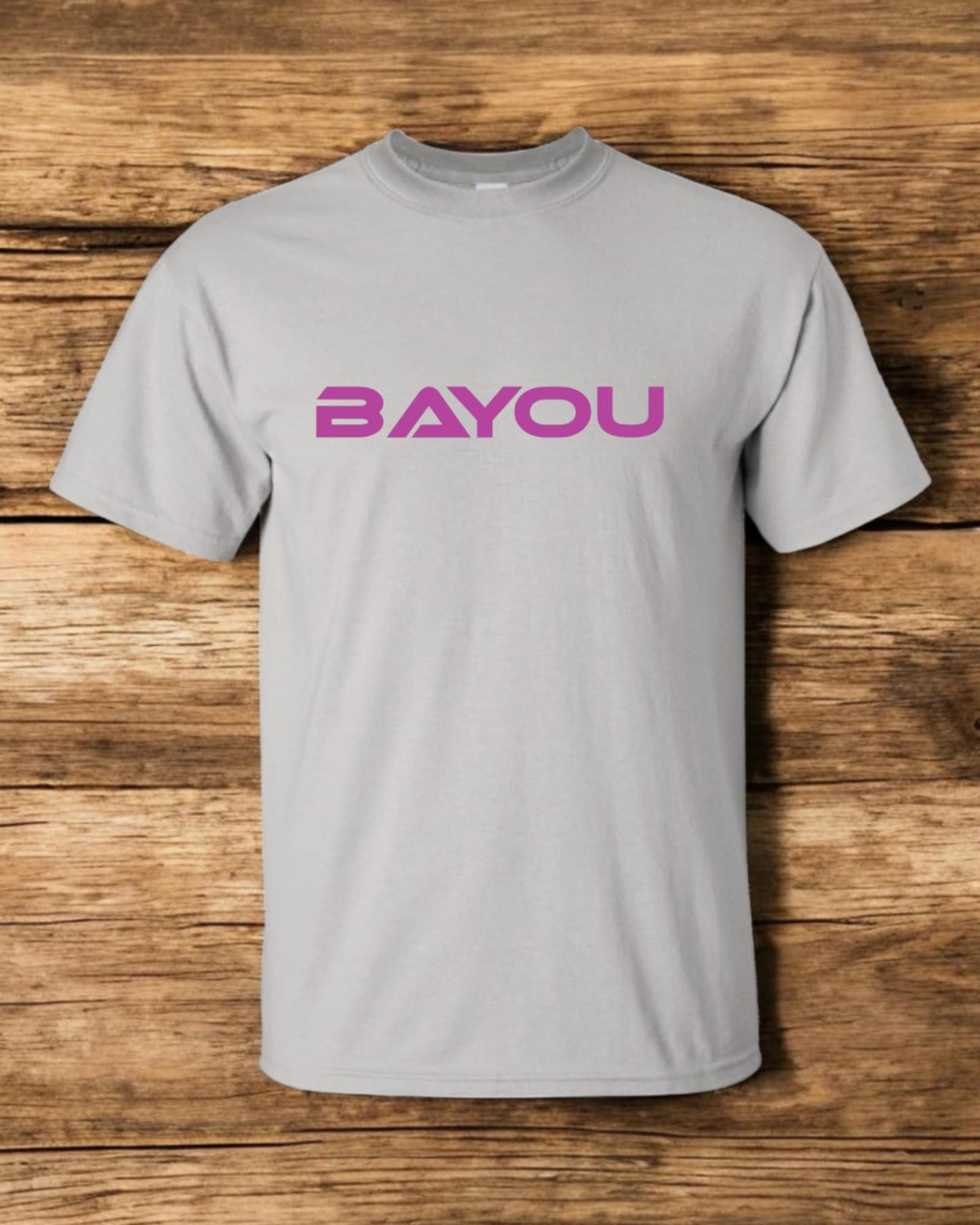 t shirt Bayou (logo rose)