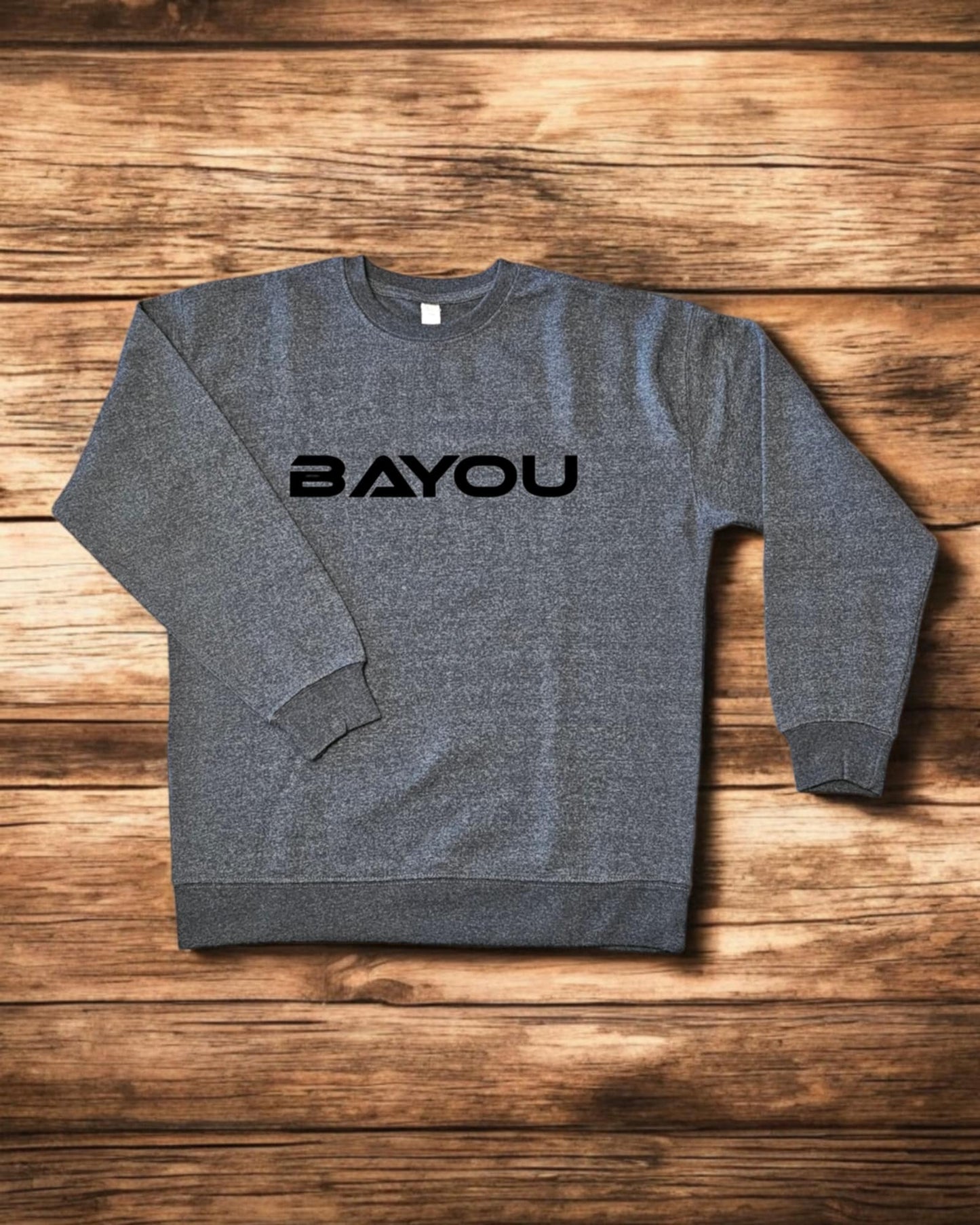 Crewneck Bayou Rose et Charcoal
