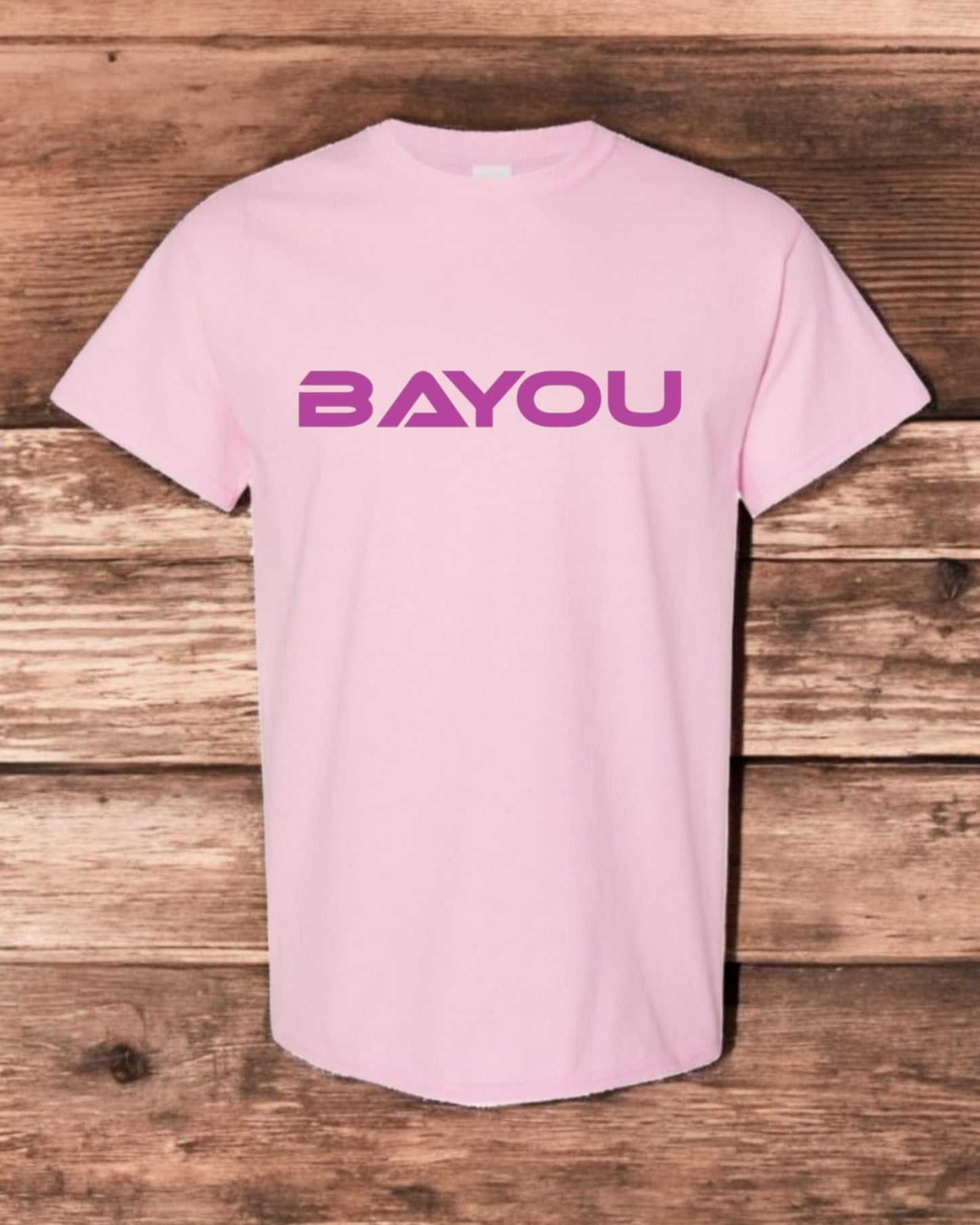 t shirt Bayou (logo rose)