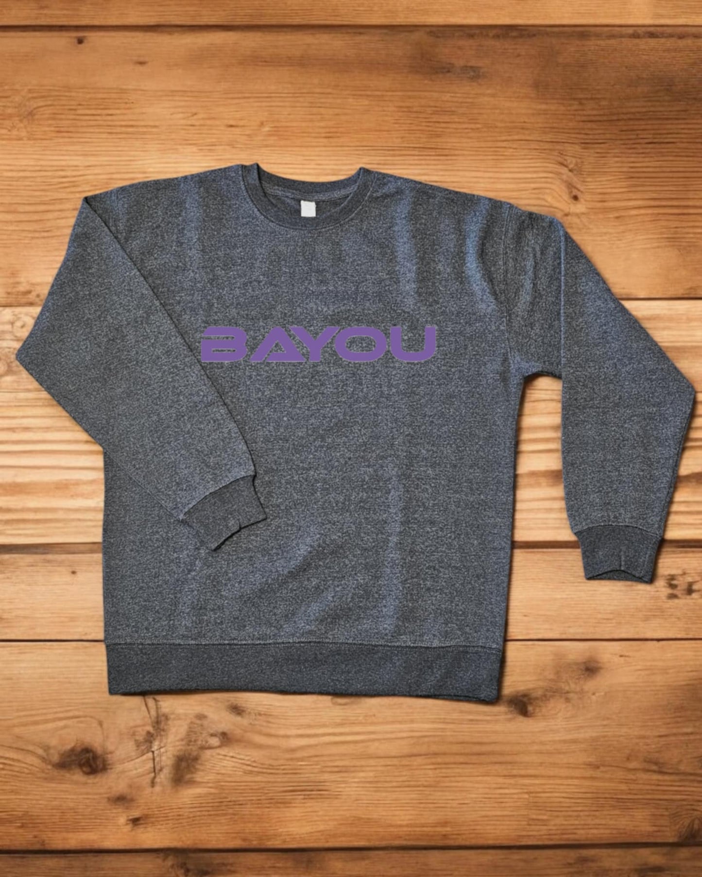 Crewneck Bayou Rose et Charcoal