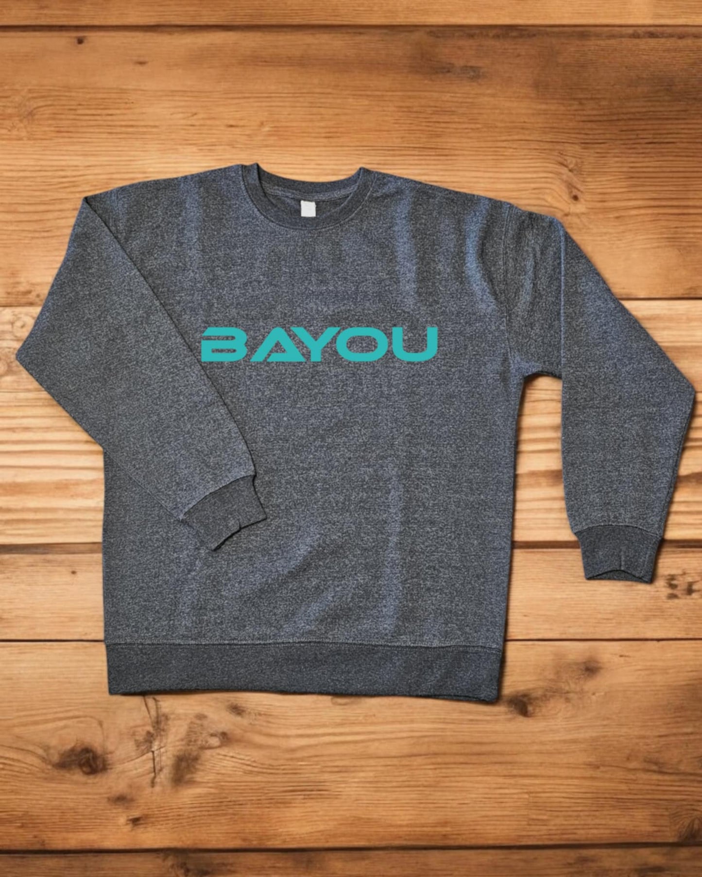 Crewneck Bayou Rose et Charcoal