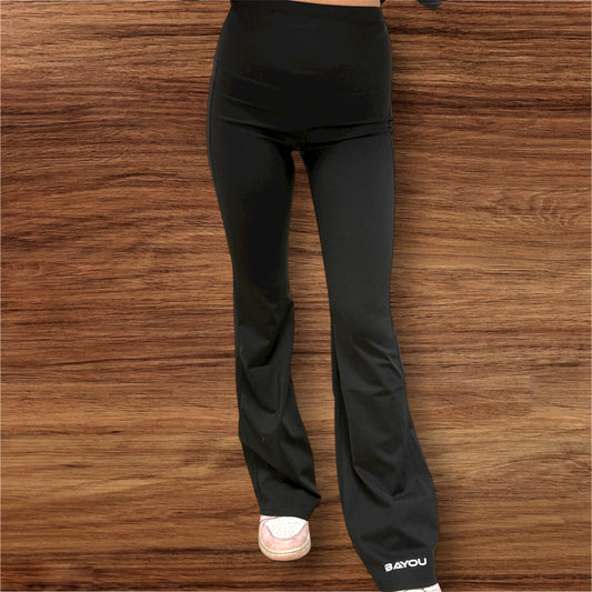 Legging jambes évasées