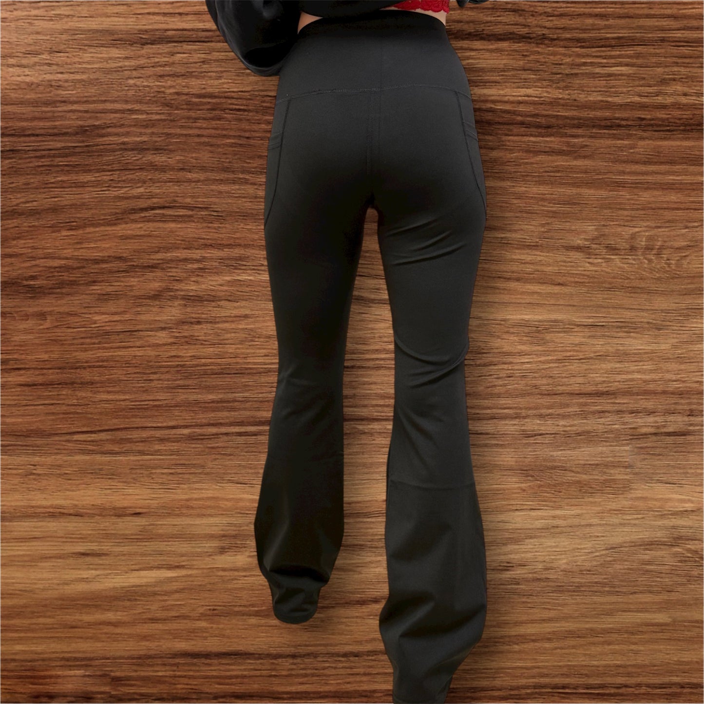 Legging jambes évasées