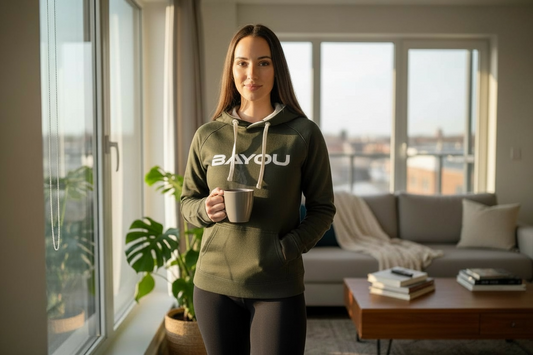 Hoodie noir ''le poly''