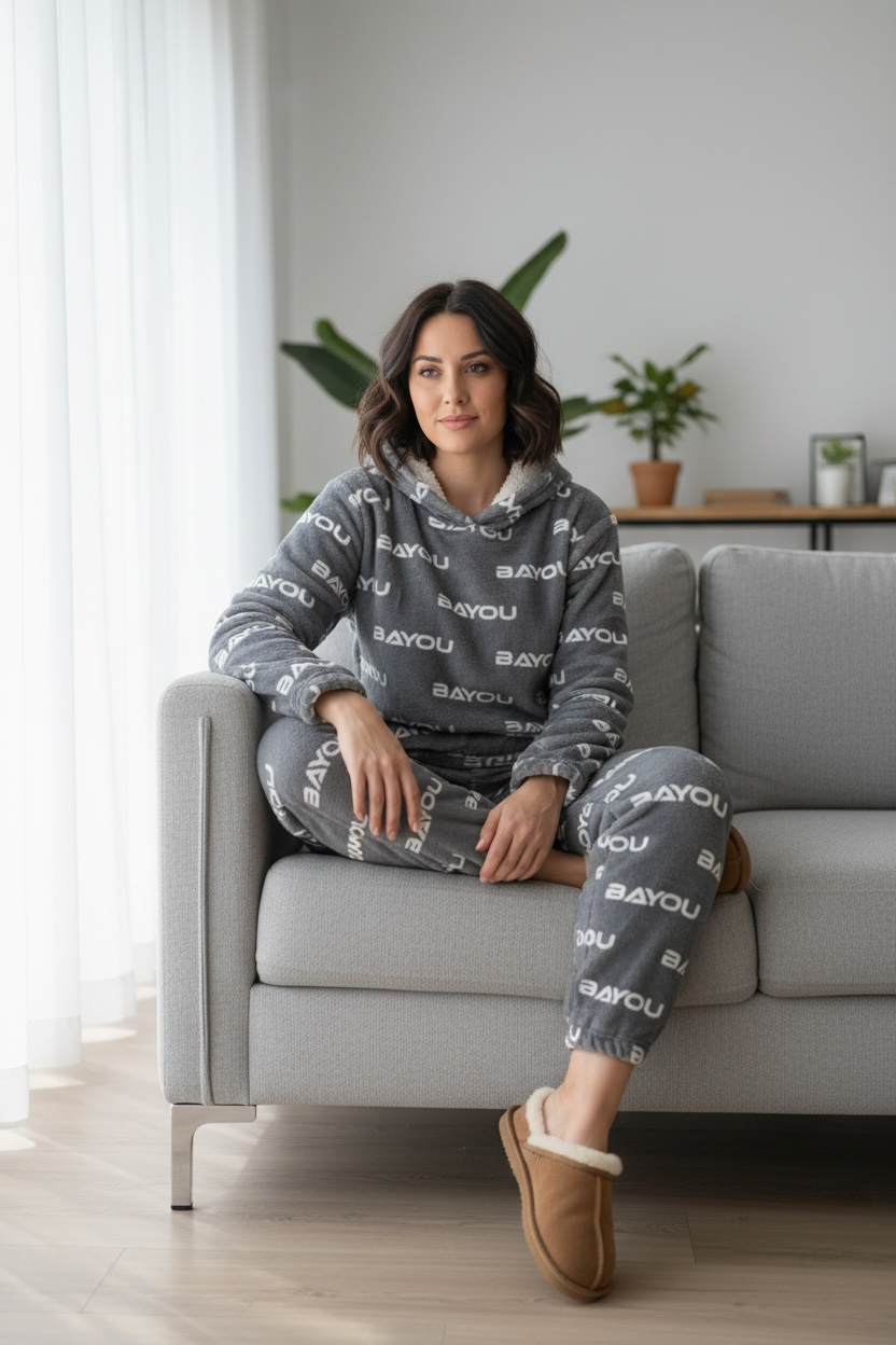 Pyjama Bayou 2 pièces Sherpa