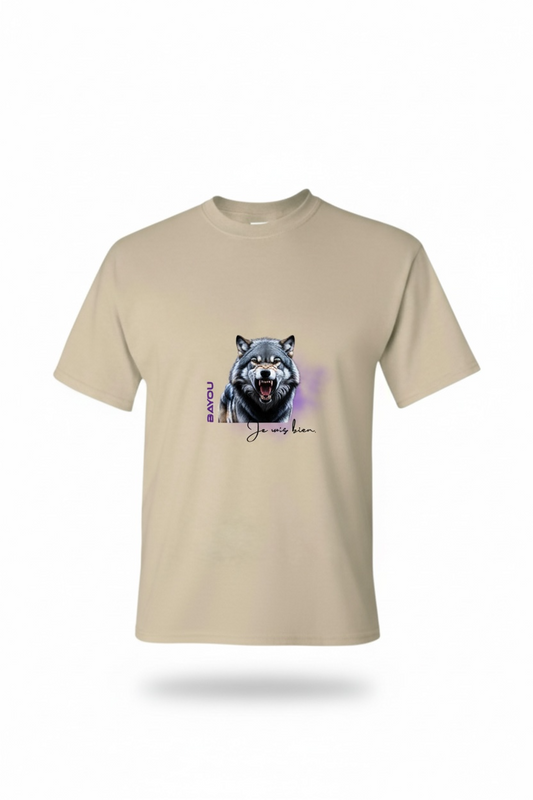 T-Shirt loup -Je vais bien