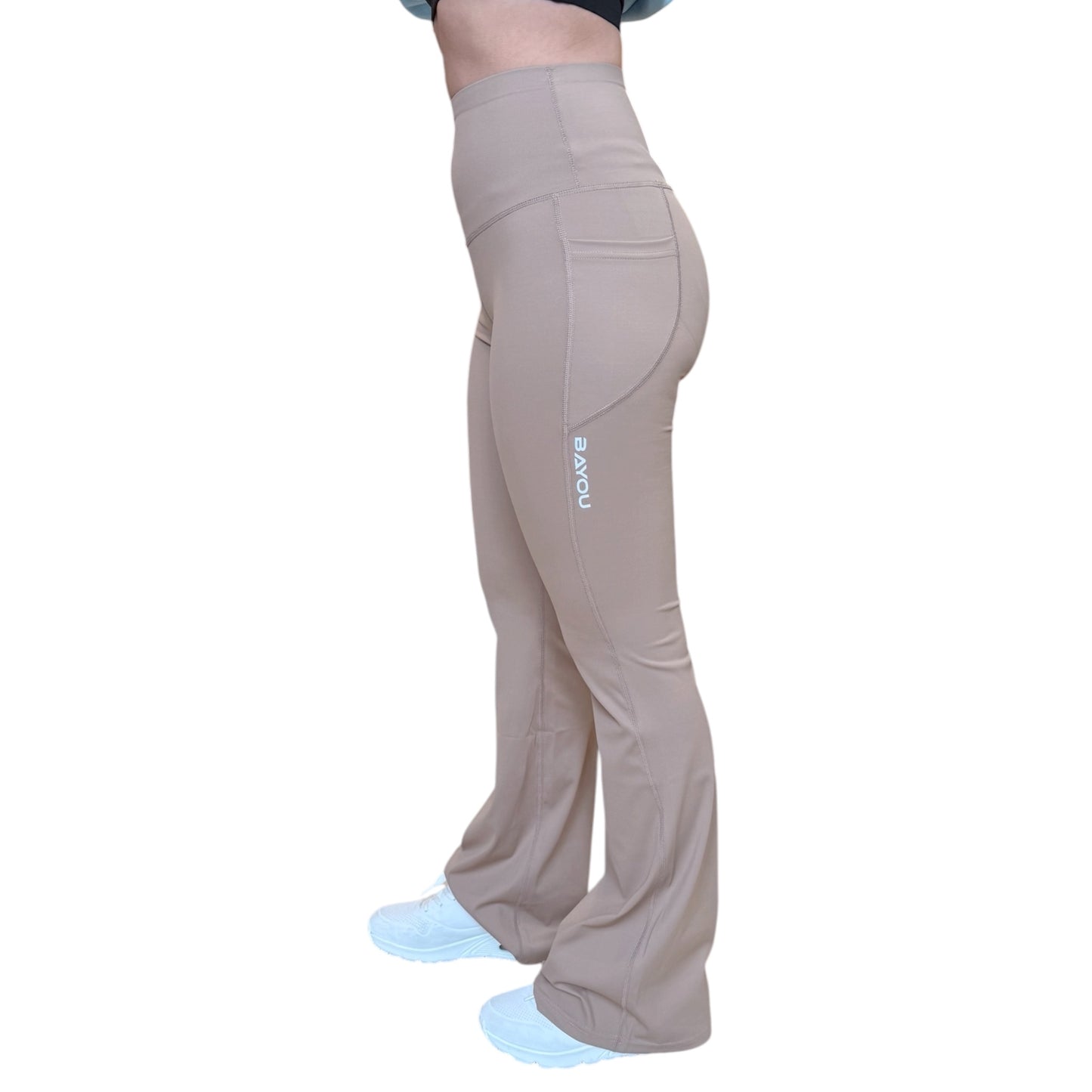 Legging jambes évasées