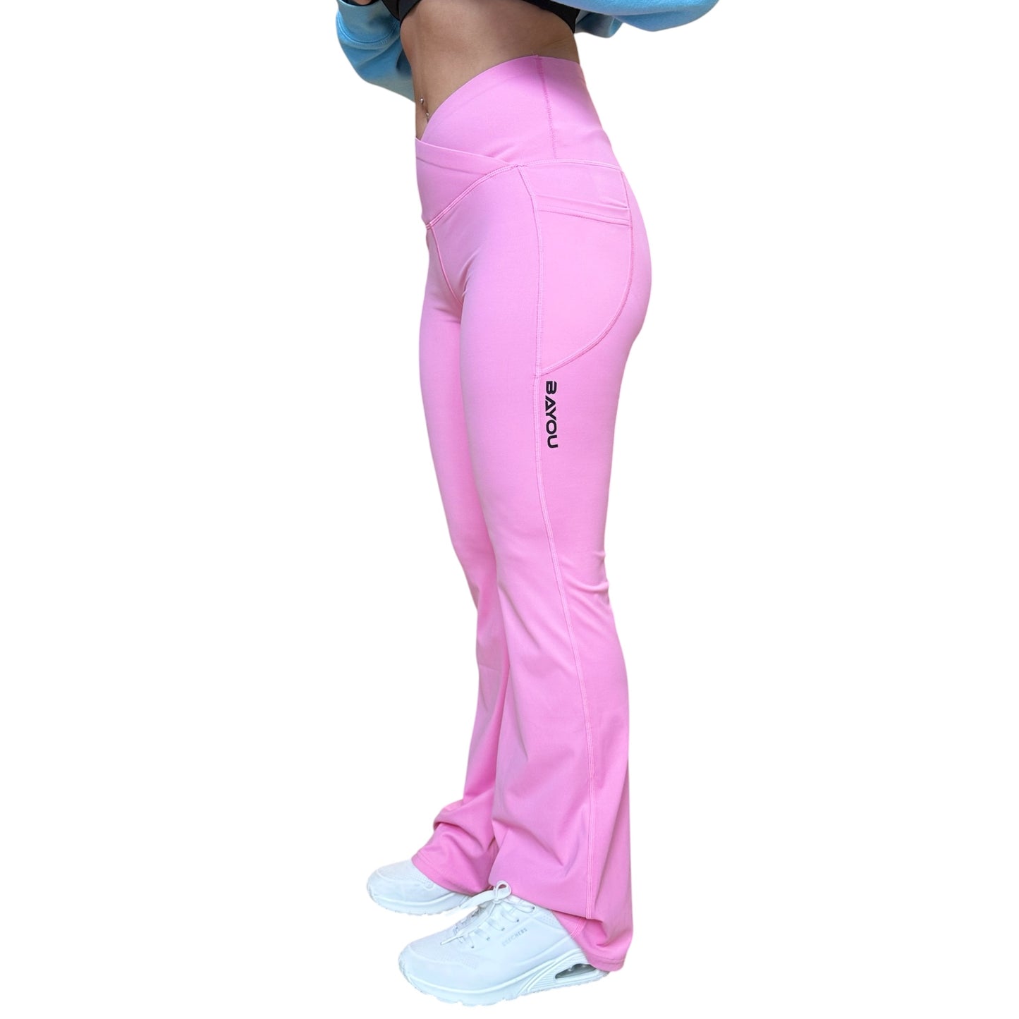 Legging jambes évasées