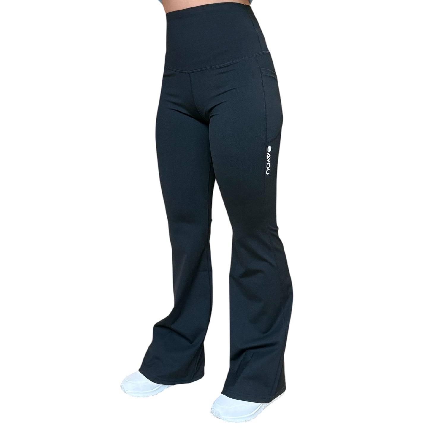Legging jambes évasées
