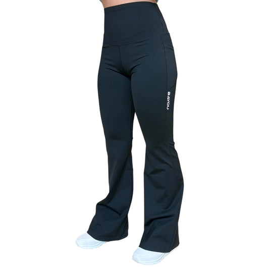 Legging jambes évasées