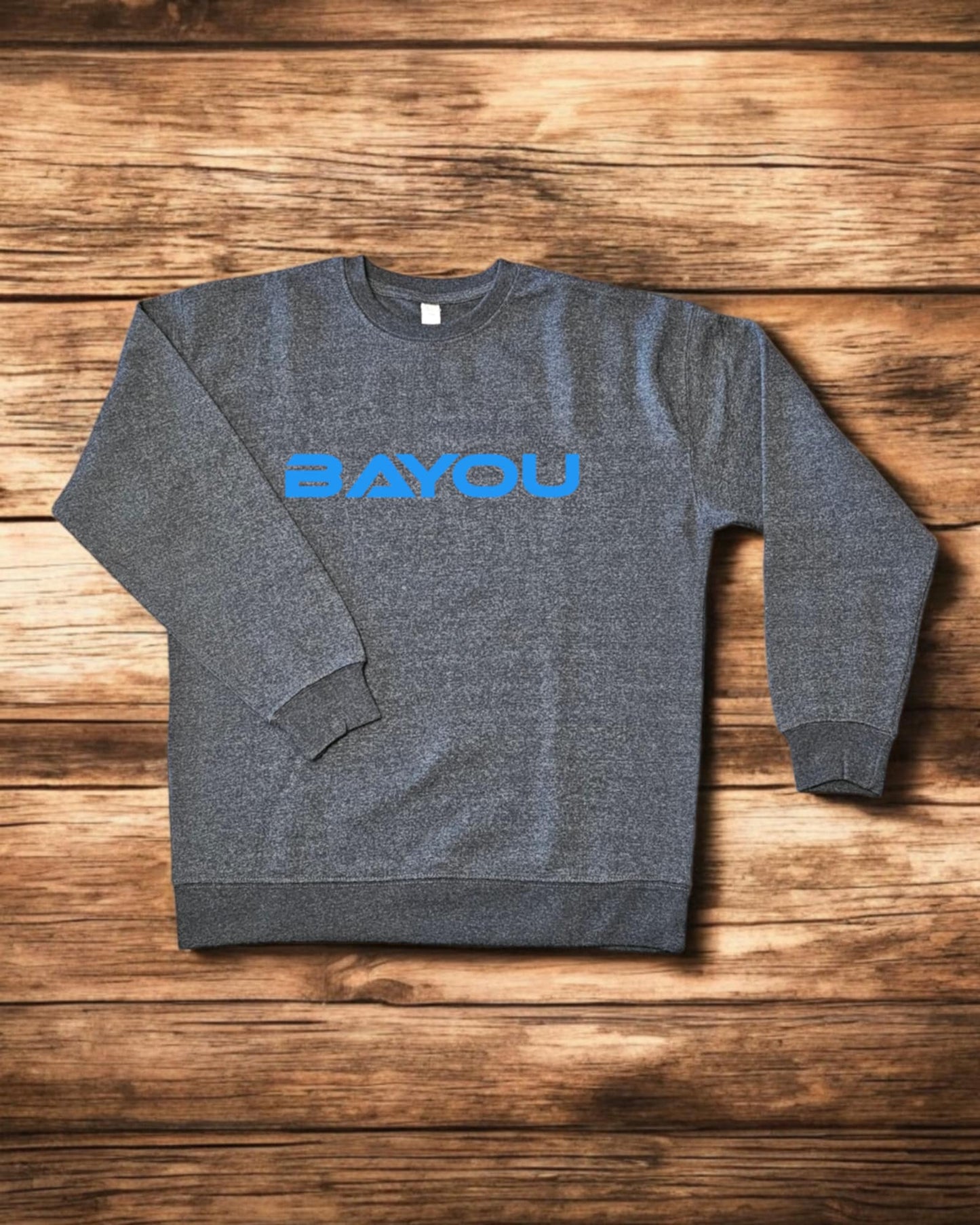Crewneck Bayou Rose et Charcoal