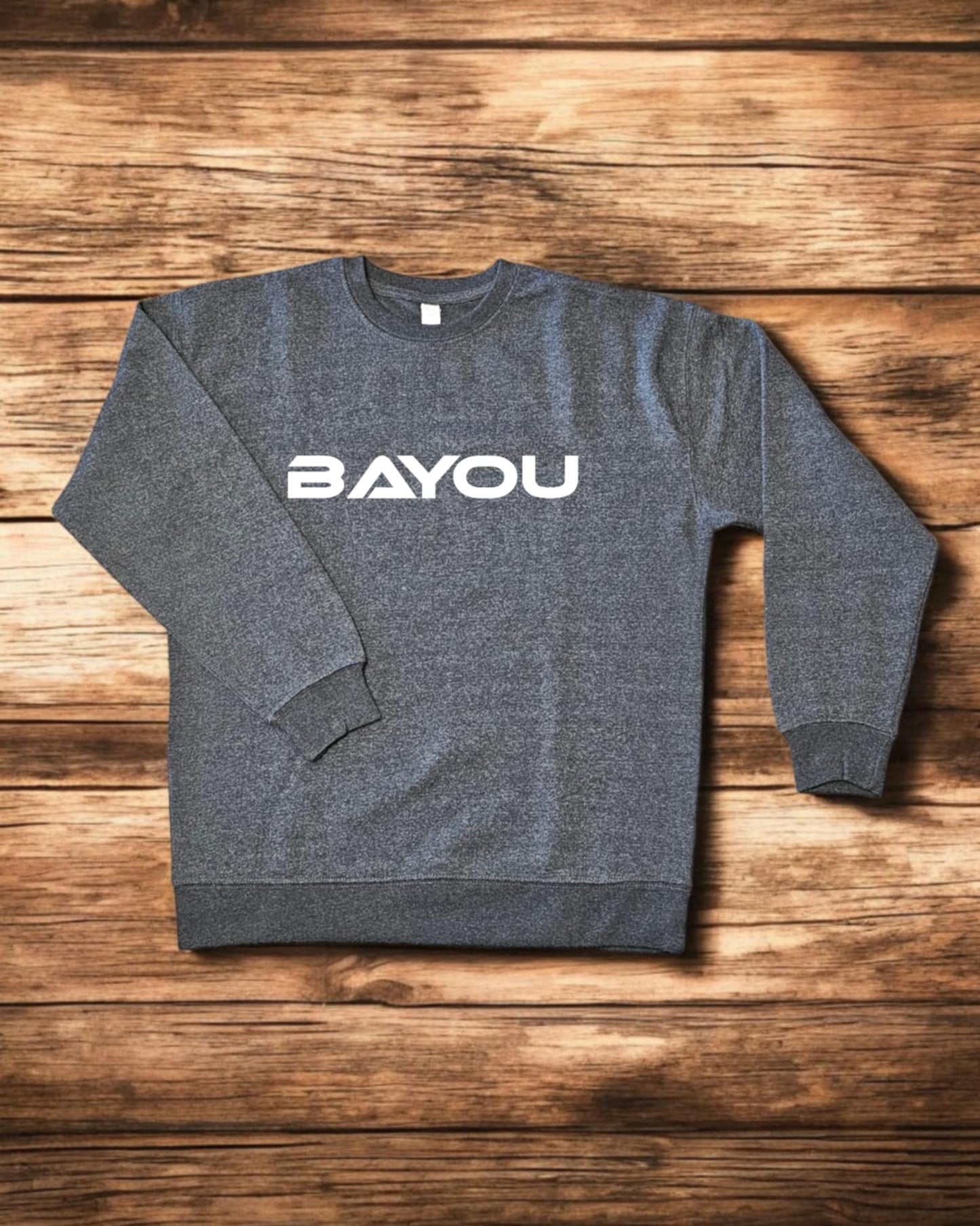 Crewneck Bayou Rose et Charcoal