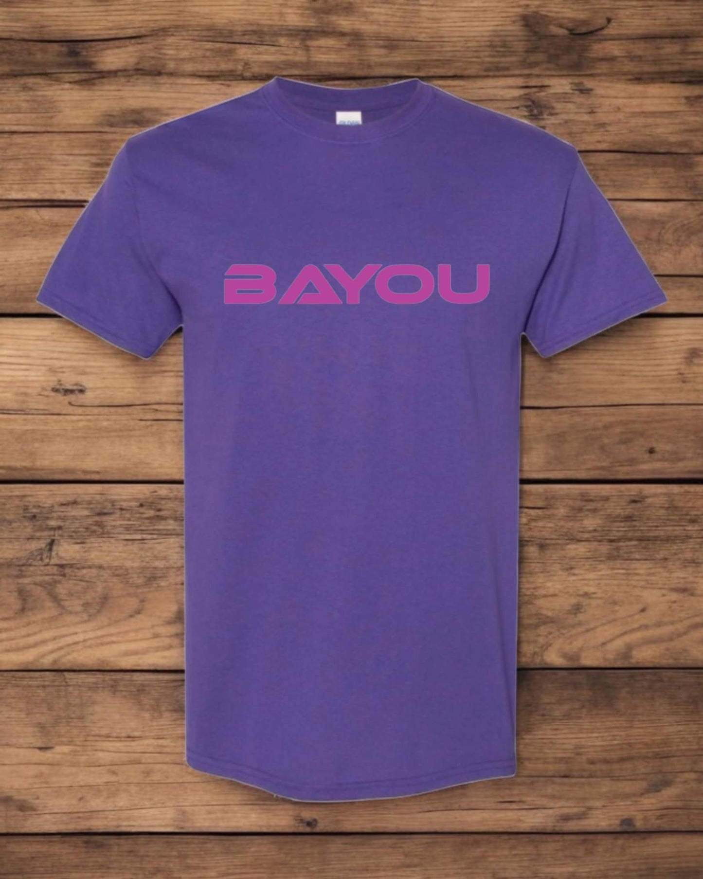 t shirt Bayou (logo rose)