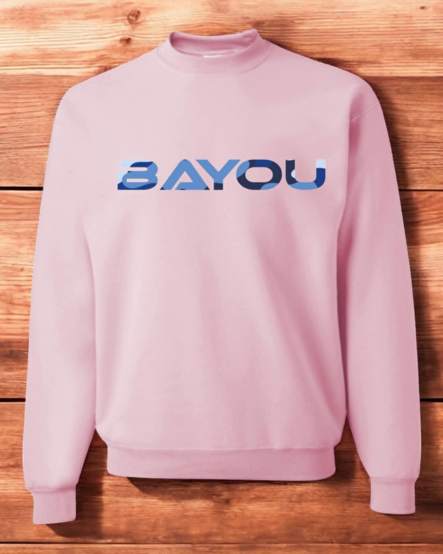 Crewneck Bayou Rose et Charcoal