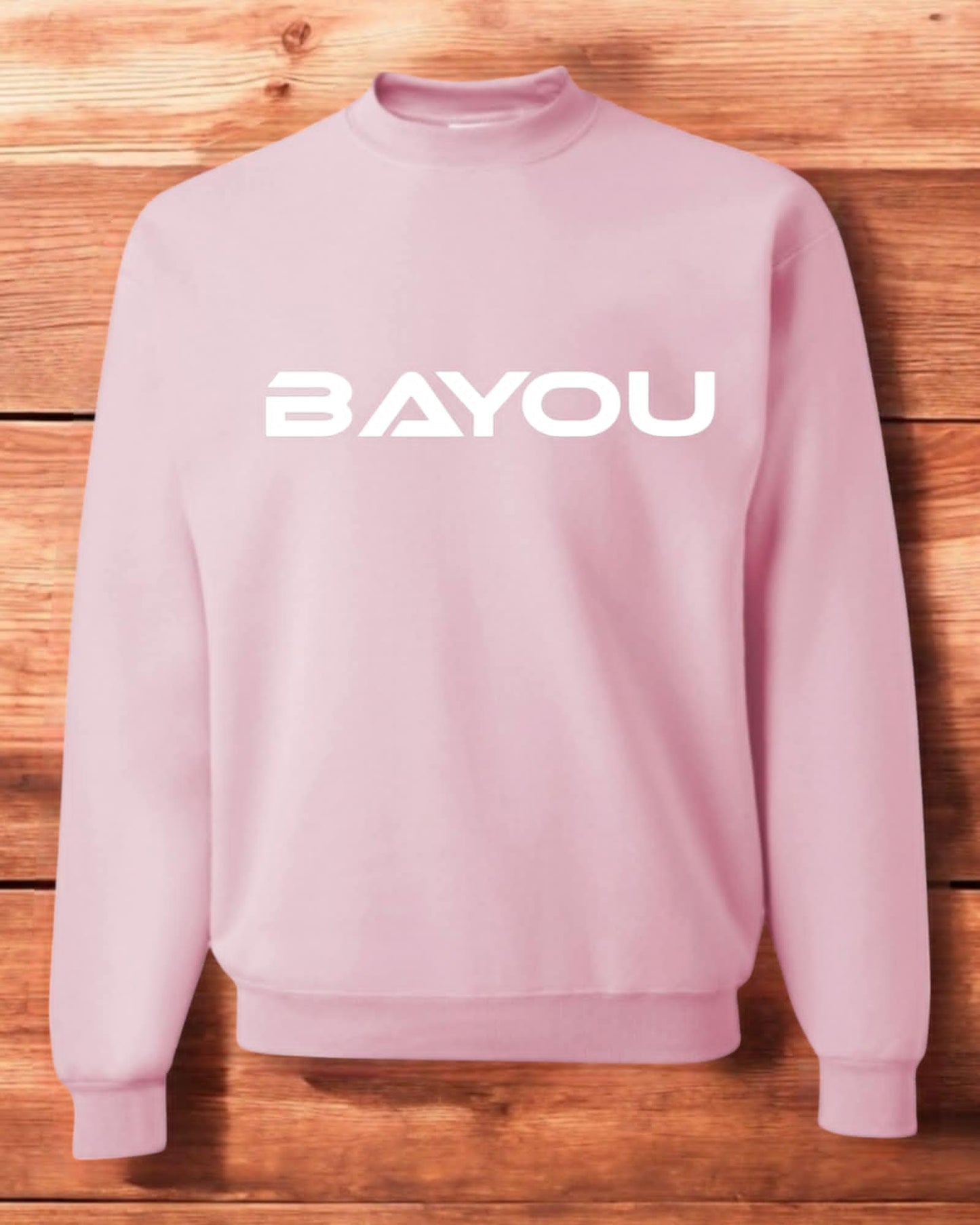 Crewneck Bayou Rose et Charcoal