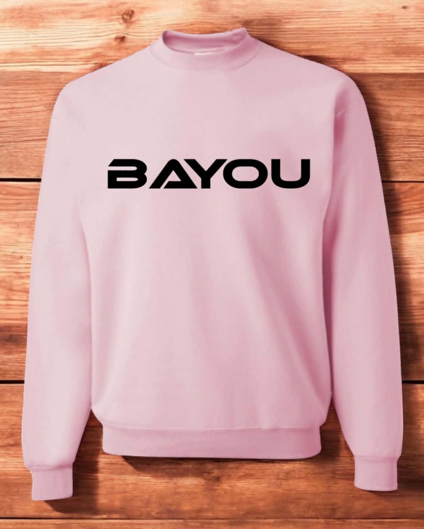 Crewneck Bayou Rose et Charcoal