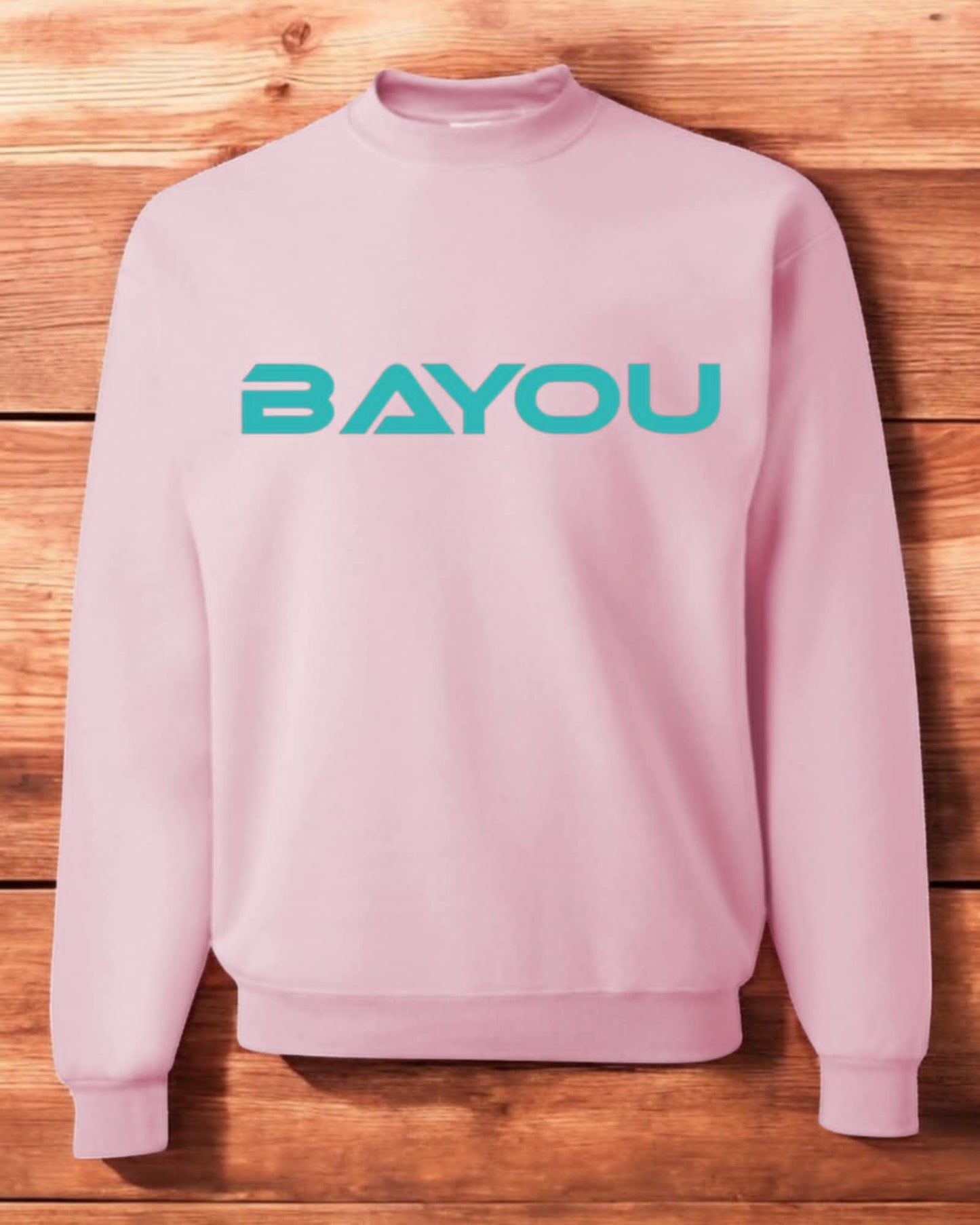 Crewneck Bayou Rose et Charcoal