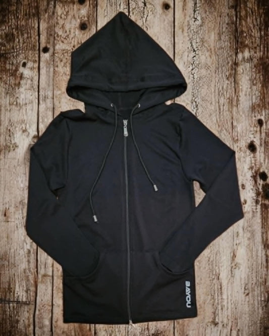 veste capuchon a zipper (la chaleureuse)