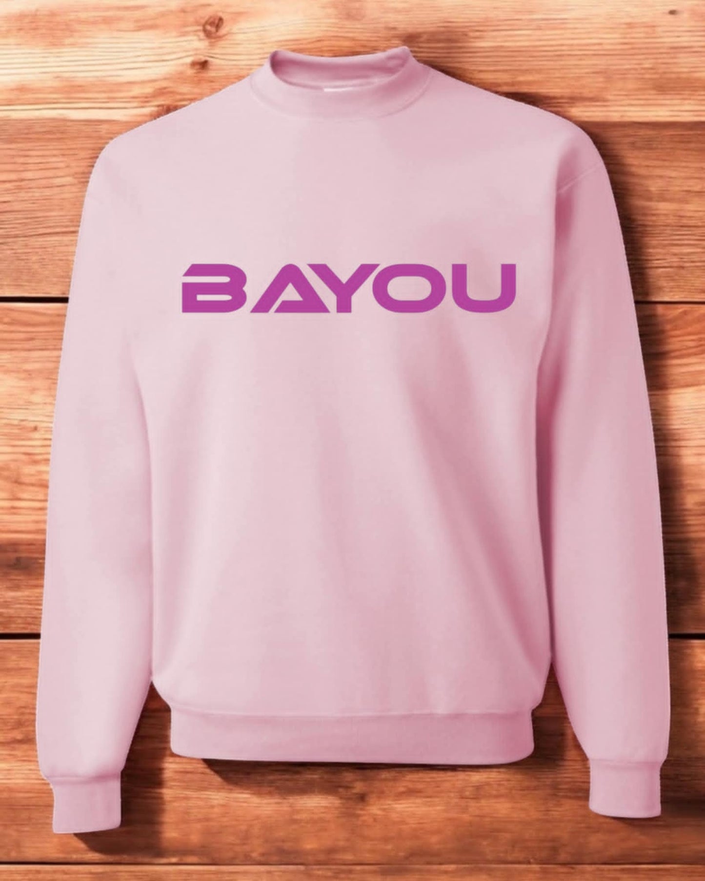 Crewneck Bayou Rose et Charcoal