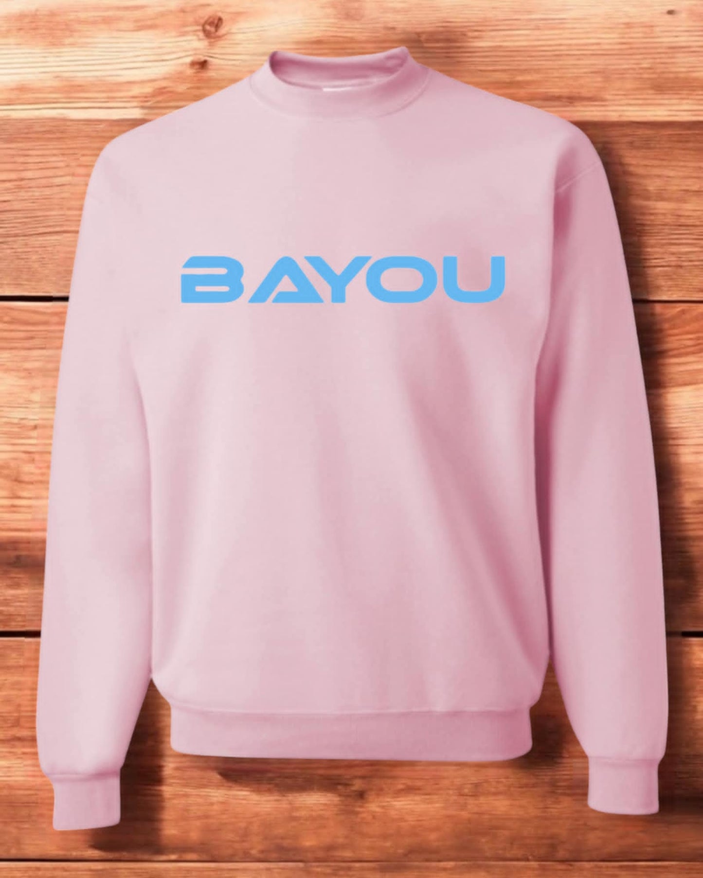 Crewneck Bayou Rose et Charcoal