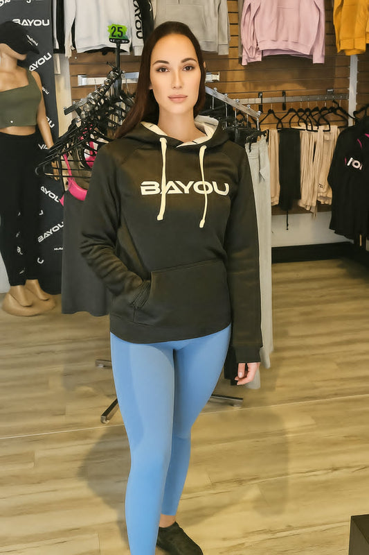 Hoodie noir ''le poly''