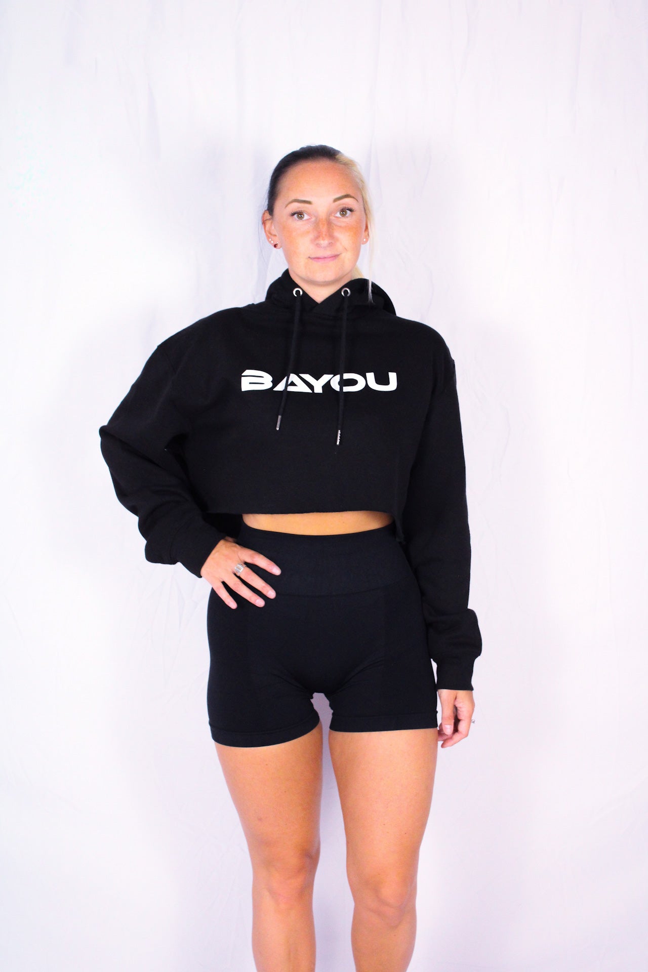 Crop-Top Hoodie