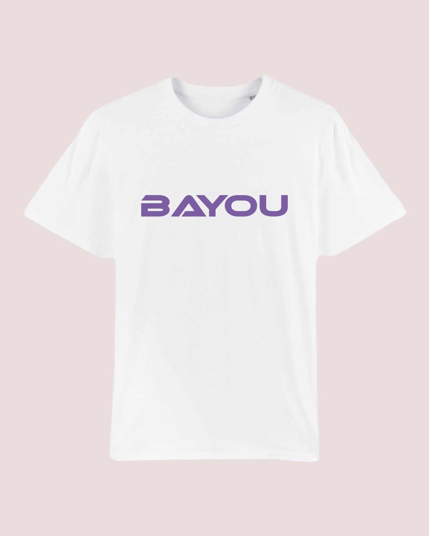 T shirt Bayou (logo mauve)